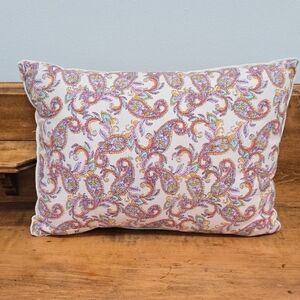 Siroko Paisley Throw Pillow